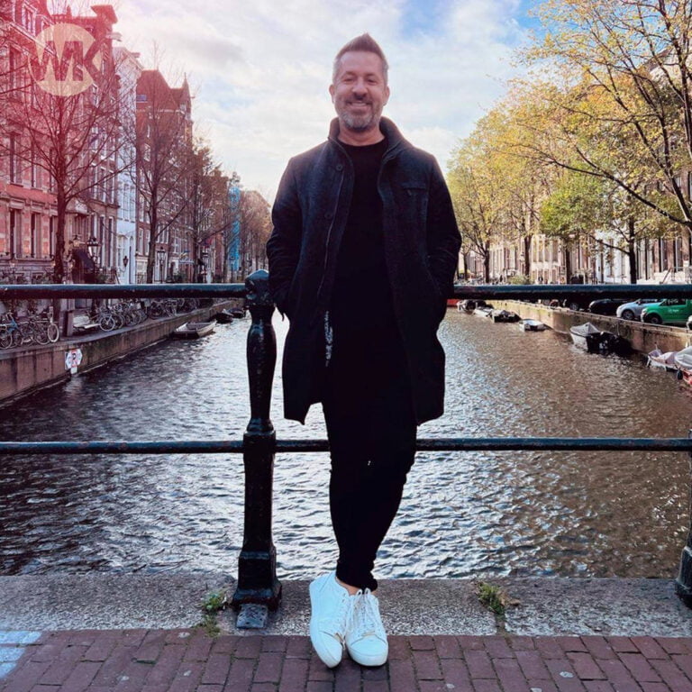 Steve Bell in Amsterdam during ADE